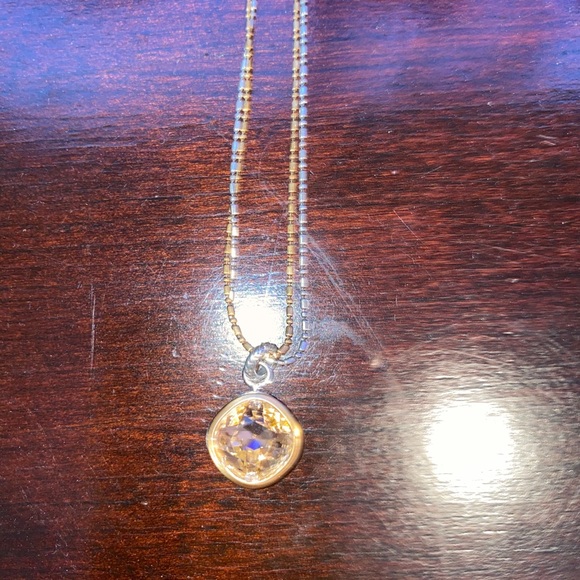 Bracelet and necklace rose gold and silver - Picture 4 of 9